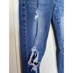 Rue 21  Womens Jeans Sz‎ 4 Low Rise Ankle Jegging Distressed Destroyed Ripped Photo 3