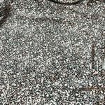 Loft NWT size small mini floral print black white 3/4 sleeve bell sleeve blouse Photo 5