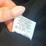 Tyler Boe Chelsey fur leopard print collar cashmere blend dress Size Large Black Photo 9