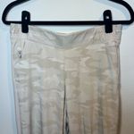 Athleta Womens Brooklyn Joggers Abalone Beige Camo Athletic Pants Pockets Size 8 Photo 2