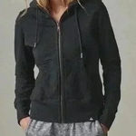 AMERICAN GIANT Black Full Zip Hoodie Sweatshirt Women's Size S Made in USA Photo 0