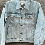 Saltwater Luxe NWT  Rhinestone Light Denim Jacket Size Medium Photo 0