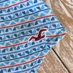 Hollister 💙 Chiffon Tank Top Blue Geometric Print Flowy Blouse Shirt💙 ~med Photo 6