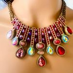 Macy's Macy’s Red & Gold statement necklace Photo 10