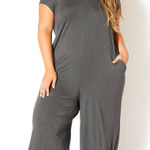 Bellatrix Plus‎ Size Off Shoulder Wide Leg Jumpsuit 1XL Yellow Photo 0