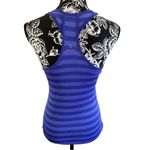 New Balance Lightning Dry Striped Racerback Tank Top Athletic Athleisure Photo 1