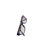 Tory Burch Eyeglasses Frames TY 2053 1409 Brown Horn Blue Gold Cat Eye 51-15-135 Photo 4