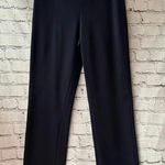 Chloe Kristyn Navy Blue High‎ Rise Pull On Business Casual Pants Size Medium Photo 0