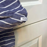 RVCA  Blue and White stripped dress‎ Size M B12 Photo 5