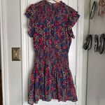 Entro floral smocked waist ruffle mini dress Red Size M Photo 8