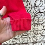 Vintage Joyce red gaudy sequin ornament Mardi Gras sweater Size L Photo 4