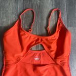 Aeropostale Tangerine Orange One-Piece Swimsuit SZ S Full Piece Swimwear Photo 3