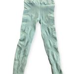 Free People Movement FP Movement Womens teal high-rise diamond leggings Photo 0