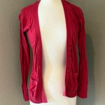 Mossimo Supply Co. Cherry Red Cardigan Small Photo 1