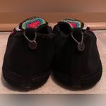 The Sak  Black Crochet Granny Square Toe Loafers Shoes 8 Boho Casual Flats Photo 4