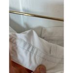 Lacoste  Womens Cropped White Casual Chino Denim Capri Pants Size 42 large Photo 3