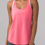 Lululemon đŸ’– Pink Lemonade Tech Mesh Singlet Relaxed Tank Top Photo 0