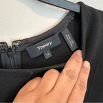 Theory  Onine Oxford Knit Day Dress in Black size 12 Photo 7