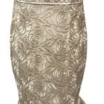 Maniju Floral Sleeveless Tiered Mermaid Style Skirt Prom Dress Size Medium NWT Photo 5