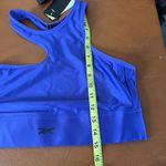 Reebok x Cardi B NWT One Shoulder Crop Tank Top Ultima Purple Large Racerback Photo 9