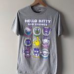 Hello Kitty  and Friends Grey Graphic T-Shirt Cotton Blend Short Sleeve Casual S Photo 10