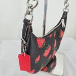 Coach  Payton Small Hobo with Wild Strawberry Print CH330 Photo 4