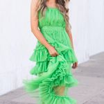 Tripped Threads Triple Threads Green Dress  Photo 0