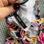 BCBG Paris Women's Floral Print Resort Adjustable Keyhole One Piece Swim Sz S Black Photo 6