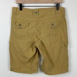 Kuhl  Splash 11” Cargo Shorts Women’s Size 8 Mustard Yellow Hiking Outdoors Photo 5