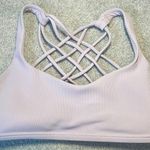 Lululemon Sports Bra Free To Be Wild Ribbed Faint Lavender Photo 0