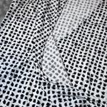 Liz Claiborne Sleeveless Blouse Womens Small White Black Print V Neck Career Photo 7