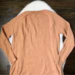 Love Tree  Terra Cotta Color Long Duster Cardigan Sweater Photo 5