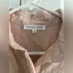 Little lies light pink linen mini dress size XS Photo 3