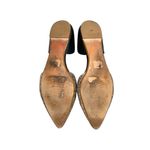 Madewell The Marisa D'Orsay Black & Cream Dotted Calf Hair Mule Flats Size 9.5 Photo 6