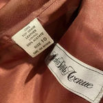 VTG West Bay Women’s Brown 100% Top Grain Leather Blazer Jacket Button Size 10 Photo 9