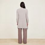 Barefoot Dreams  Cozychic Lite Island Cardigan In Nickel Size XL Photo 2