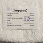 ANDIE NWT The Mona Skirt White Eyelet Scalloped Elastic Waist Cotton Midi M Photo 9