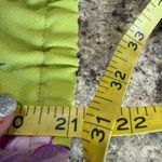 New York & Company Bright Green Floral Off Photo 5