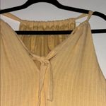 Women's Tan Sleeveless Top Photo 2