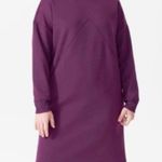 Universal Standard Game x  Spacer Sweatshirt Dress: Potent Purple Photo 1