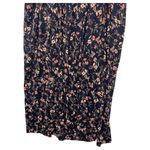 Old Navy New  Dress Womens 2X Blue Floral Midi Fit Flare Square Neck Tie Straps Photo 8