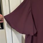 Zenana Outfitters Ruffle-Sleeve Button-Front Tunic Size XL Photo 2