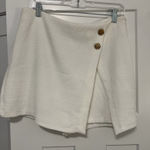ZARA  White Skort Photo 0