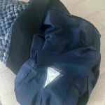 Nike Pro Hyper Warm Women's Fleece Training Tights Navy Blue Knit Size M Photo 10