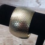 Vintage Bracelet / Bangle Thick & Chunky Hammered Design Photo 0