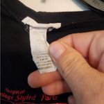 Teenbell black long sleeve cropped top motorcycle shirt size juniors medium Photo 2