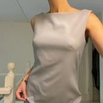 XOXO Fragile Vintage 90s High Boat Neck Mini Dress Size 3 Pale Blue Photo 3