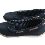 Skechers Bobs Chill Luxe-Saturdays Shoe Sz. 8 Nautical Preppy Sailing Comfort Photo 3