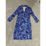 Lilly Pulitzer LILLY PULITZER Upf 50+ Ansley Polo Dress In High Tide Navy XXS Photo 1