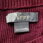 Natural Reflections  Cozy Time Tunic Sweater Long Sleeve Women's Size Large Photo 4